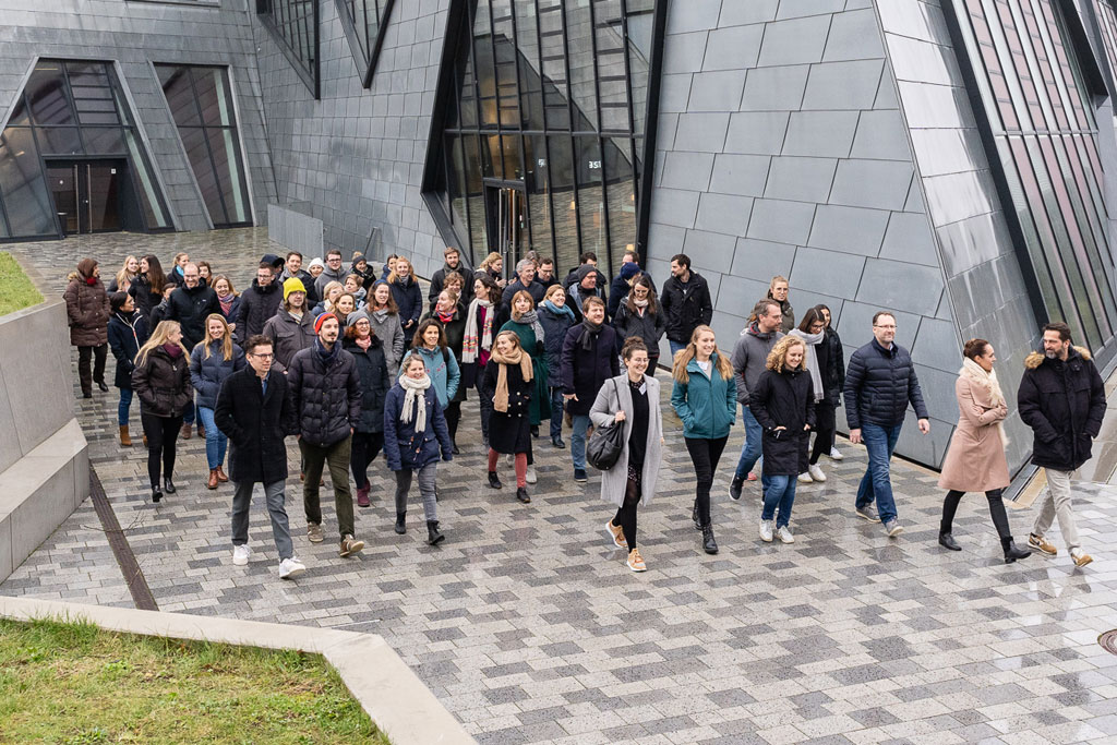 Studierende des 17. Jahrgangs des MBA Sustainbility Management