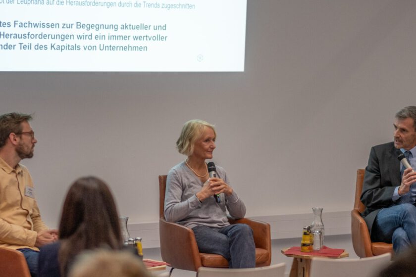 Paneldiskussion zu Trends im Nachhaltigkeitsmanagement
