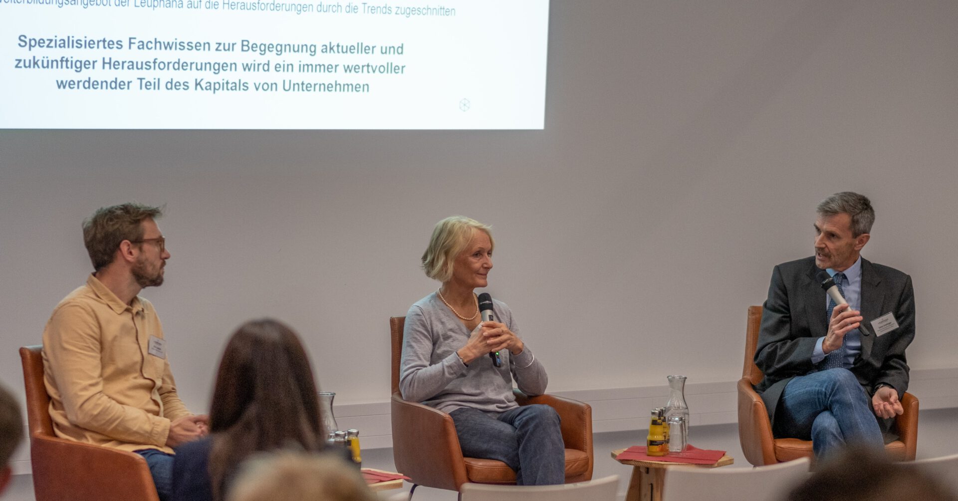 Paneldiskussion zu Trends im Nachhaltigkeitsmanagement