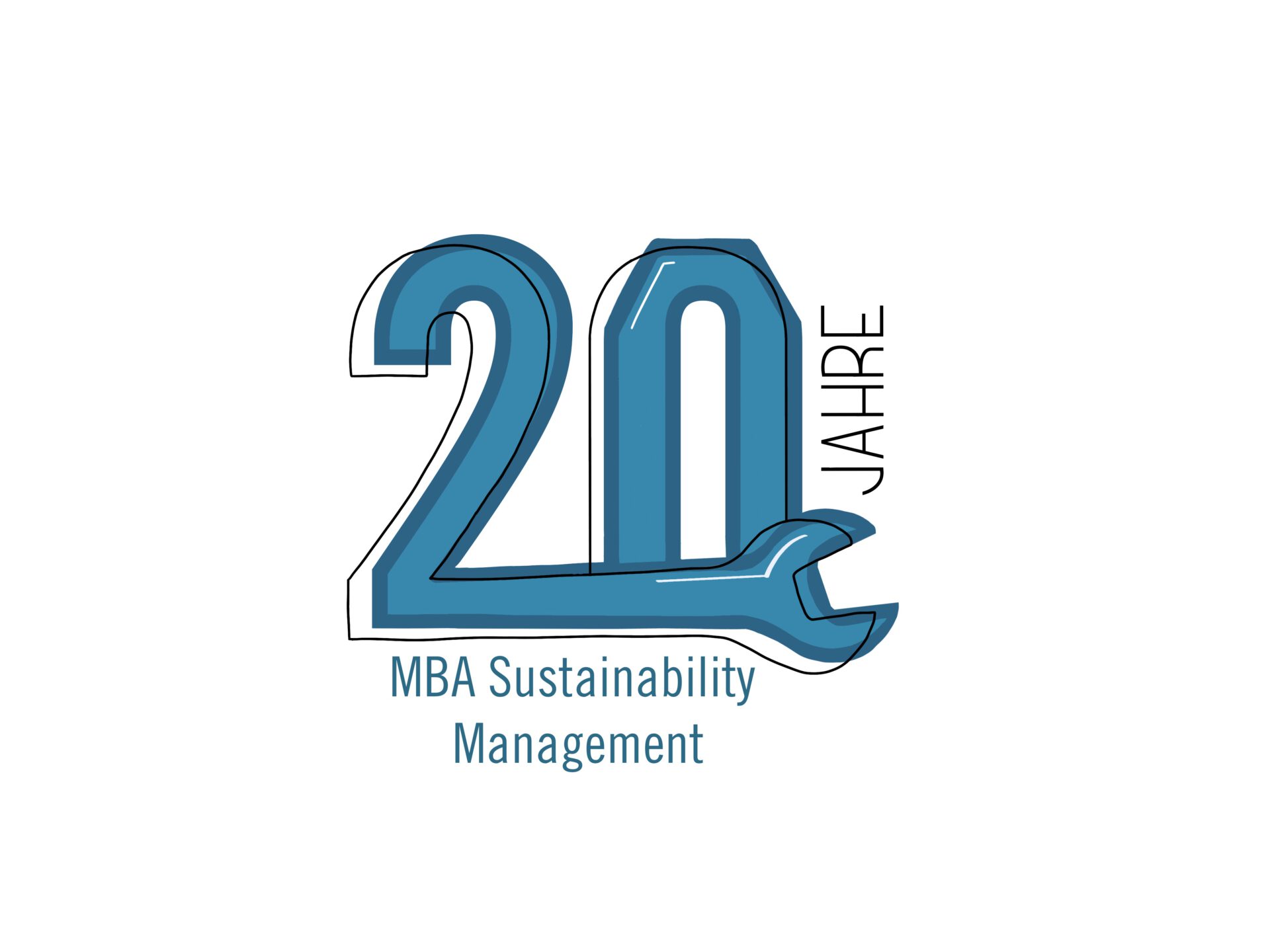 20 Jahre MBA - Logo